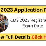 CDS 2023 Application Form