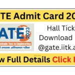 GATE Admit Card 2023