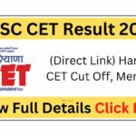 HSSC CET Result 2023