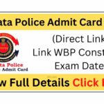 Kolkata Police Admit Card 2023