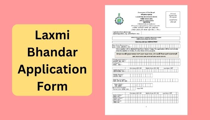 Laxmi Bhandar Application Form