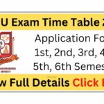 MKBU Exam Time Table 2023