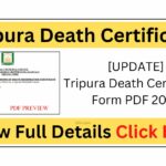 Tripura Death Certificate Form