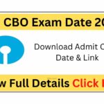 SBI CBO Exam Date 2023